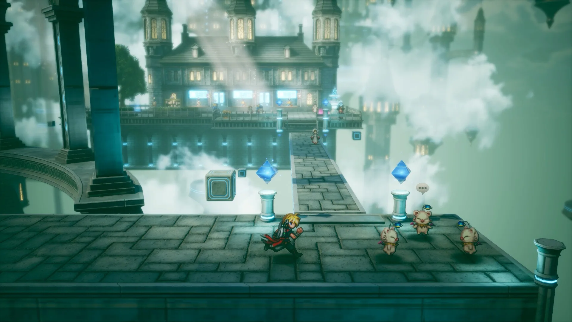 Official Steam screenshot of Final Fantasy Resonance combat, used as the hero preview